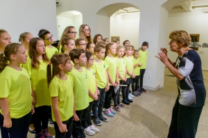 children's choir Jiřičky with choirmaster Jarmila Procházková